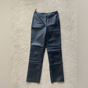 Real Leather Pants